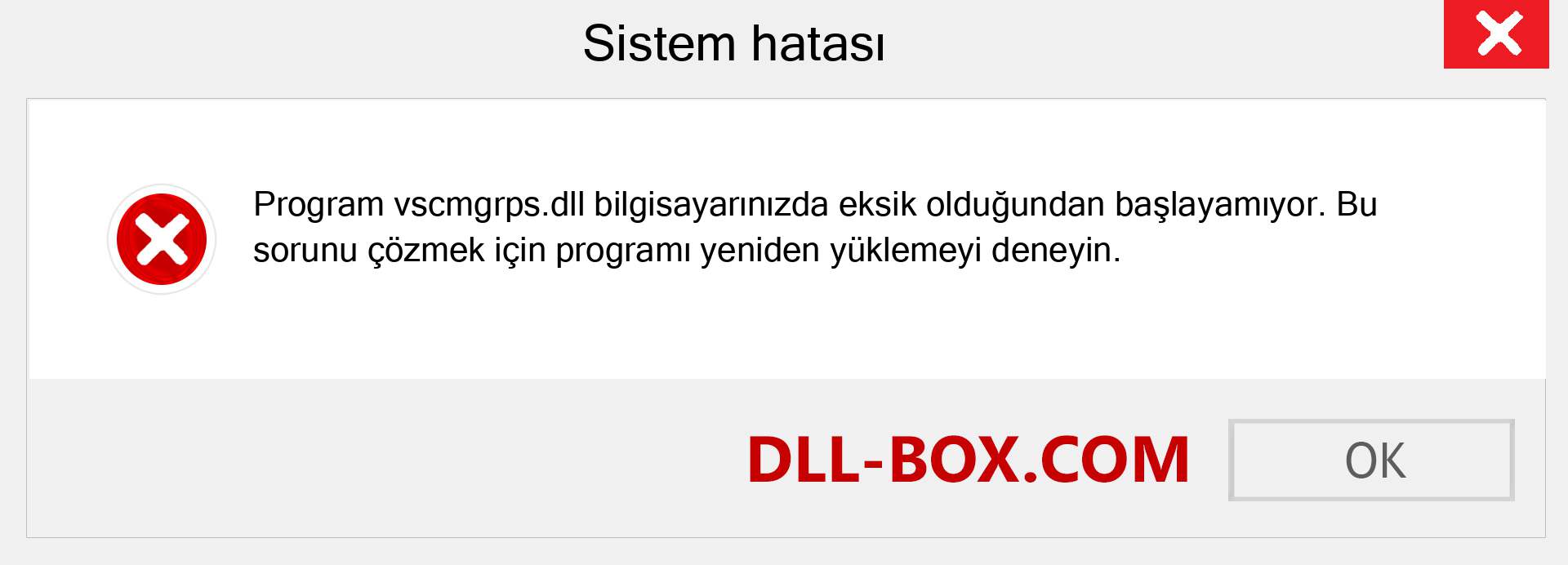 vscmgrps.dll dosyası eksik mi? Windows 7, 8, 10 için İndirin - Windows'ta vscmgrps dll Eksik Hatasını Düzeltin, fotoğraflar, resimler